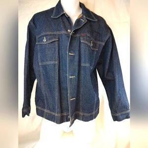 New Without Tags ProPain Men's Large Blue Denim Jacket